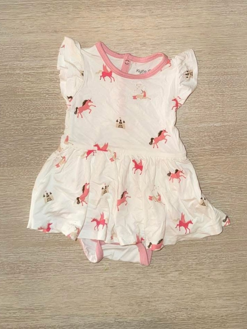 Kyte Skirted Bodysuit 6-12 months NWOT